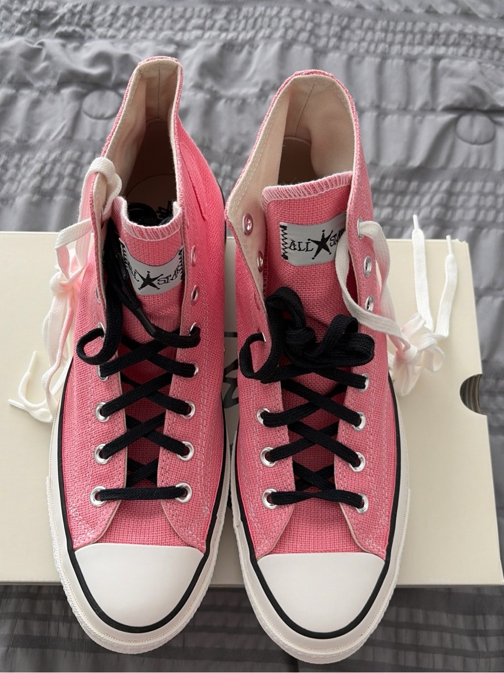 NEW Converse Stussy x Chuck 70 High 'Surfman' A02052C Men’s 10 Woman’s 12 PINK